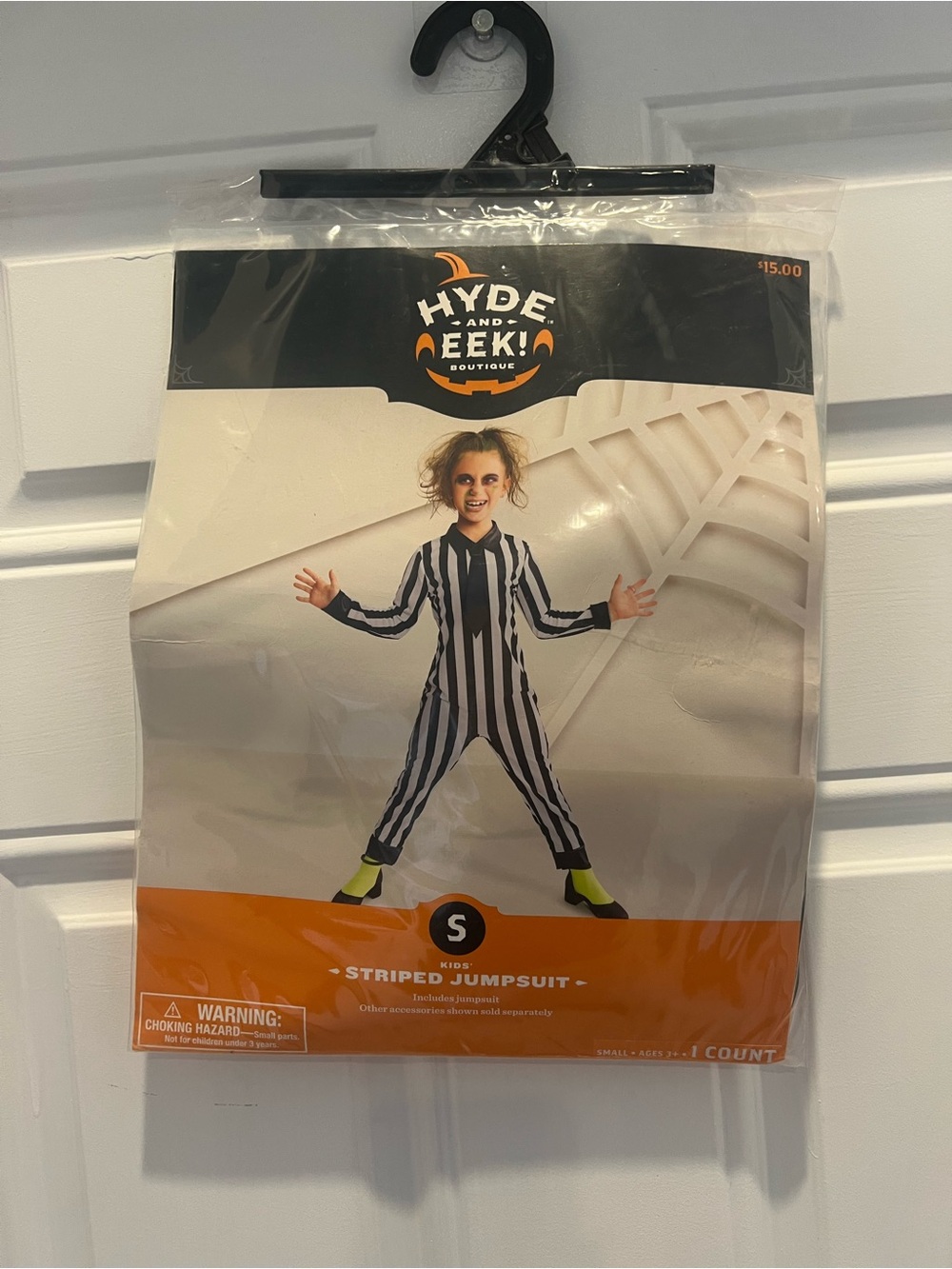 HYDE & EEK! Striped Jumpsuit. Kids Size S New